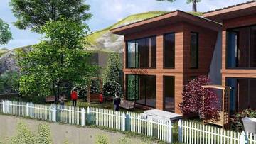 Фото номера Шале с двумя спальнями Шале Cottage Chalet in Kvariati г. Квариати 38