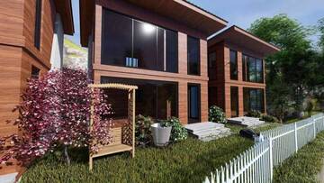 Фото номера Шале с двумя спальнями Шале Cottage Chalet in Kvariati г. Квариати 44