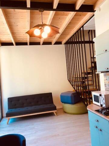 Фото номера Шале с двумя спальнями Шале Cottage Chalet in Kvariati г. Квариати 18