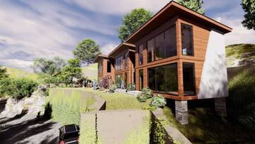 Фото номера Шале с двумя спальнями Шале Cottage Chalet in Kvariati г. Квариати 37